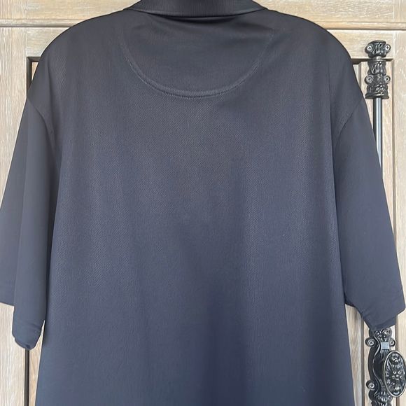 Pro Tour Textured Airplay Polo Shirt Black size XL - Picture 11 of 13